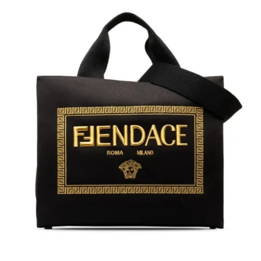 Fendi Vintage Dame Svart