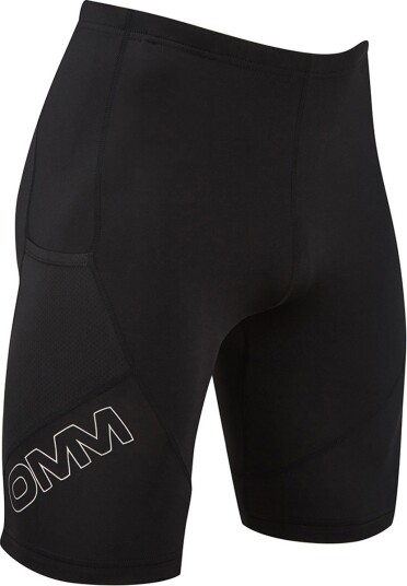 OMM Flash Tights 0,5 U Svart L | Løpeshorts