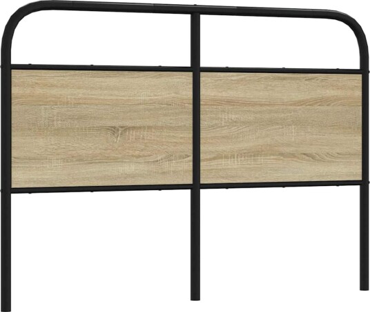 Hodegavl sonoma eik 135 cm stål og konstruert tre 8721158563842