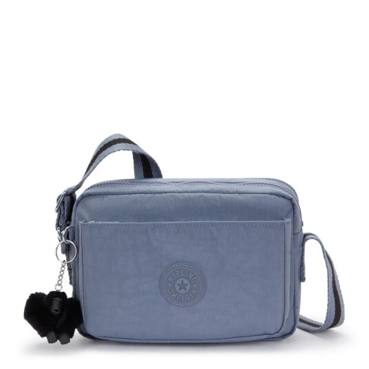 Kipling Abanu Medium Crossbody veske Blue Stone