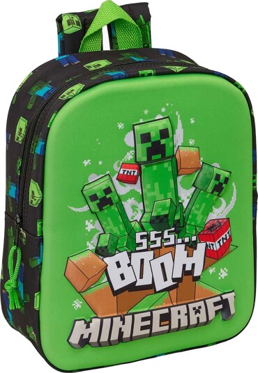 Minecraft Mini 3D Ryggsekk 6L Boom