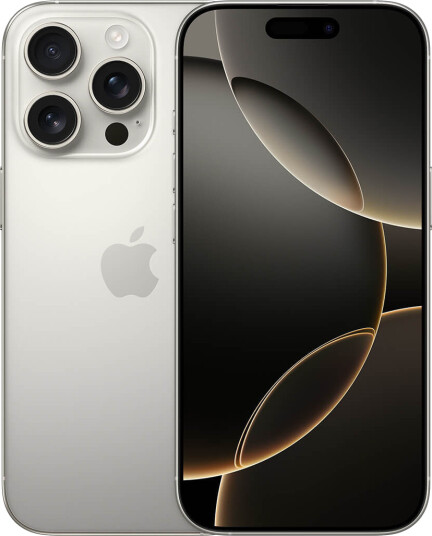 Apple iPhone 16 Pro 256GB i Natural Titanium - Mobiltelefon med 120Hz OLED-skjerm Apple iPhone 16 Pro 256GB i Natural Titanium - Mobiltelefon med 120Hz OLED-skjerm