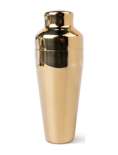 Here"s How Cocktailshaker Gulfärgad The Cloee Gold