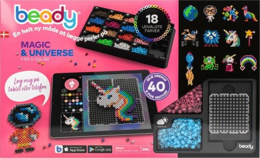 Beady Magic Universe Perlesett 4500 stk 4 Plater Beady Magic Universe Perlesett 4500 stk 4 Plater