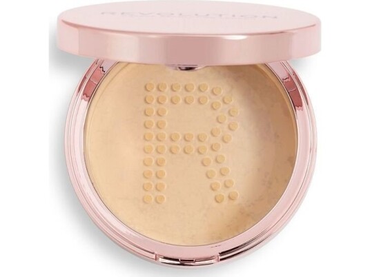 Makeup Revolution Conceal & Fix Vegan Loose Setting Powder Medium Yellow 13 G Makeup Revolution Conceal & Fix Vegan Loose Setting Powder Medium Yellow 13 G