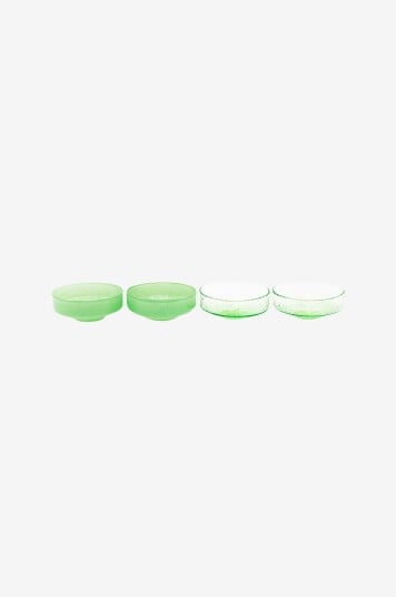 Brut Homeware Skål Claude 4 pk Transparent Brut Homeware Skål Claude 4 pk Transparent