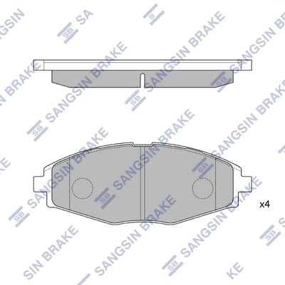 Hi Q SP1086 Bremseklosser