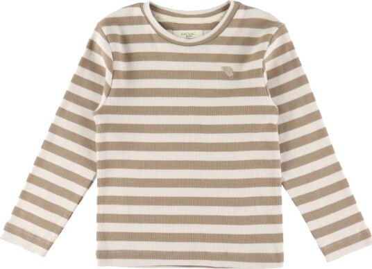 VACVAC Genser   Carlet   Montoy Stripes   VACVAC   1 1½ år 80 86   Genser Beige Brun