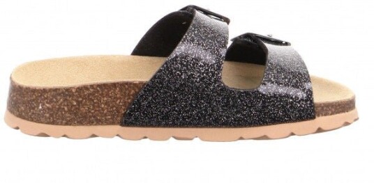 Superfit Fussbett Slippers Svart 30 Superfit Fussbett Slippers Svart 30