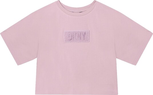 DKNY T skjorte Beskåret Lilla m. Terry DKNY 14 år 164 T skjorte DKNY T skjorte Beskåret Lilla m. Terry DKNY 14 år 164 T skjorte