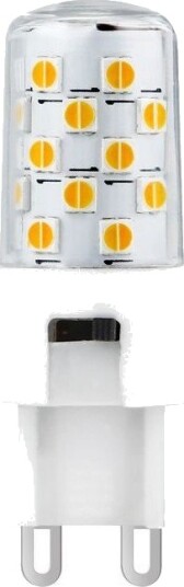 Spl G9 3,4W dimbar LED pære 350lm RA90 CCT switch 5,5cm klart glass Dimbar : Dimbar Spl G9 3,4W dimbar LED pære 350lm RA90 CCT switch 5,5cm klart glass Dimbar : Dimbar