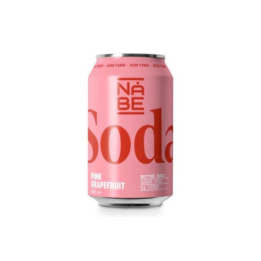 Nåbe soda pink grapefruit 330 ml