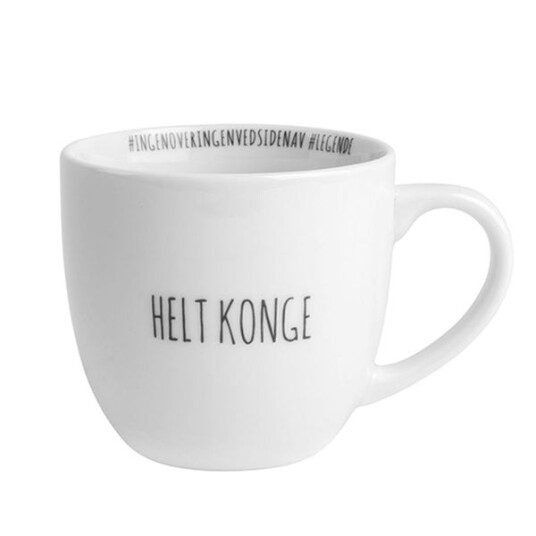 Porsgrunds Porselænsfabrik Porsgrund Hashtagkrus Helt Konge (38cl)