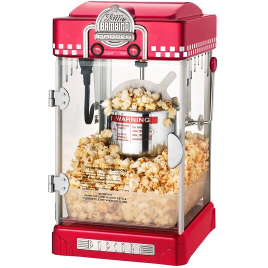 Great Northern Popcornmaskin Little Bambino 2-3 liter Rød Great Northern Popcornmaskin Little Bambino 2-3 liter Rød