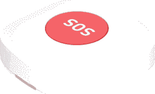 Woox ZigBee Smart SOS-knapp Woox ZigBee Smart SOS-knapp
