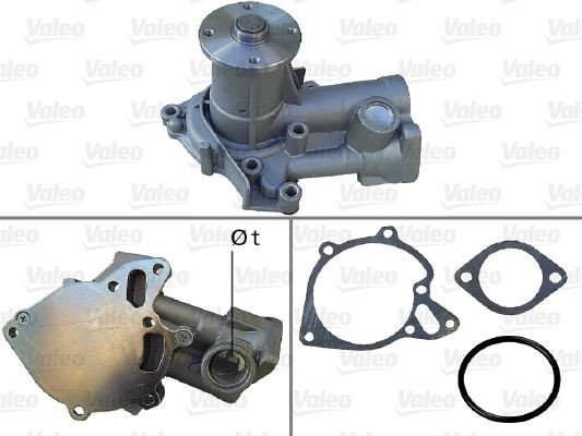 VALEO 506778 Vannpumpe