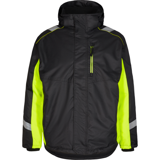 Engel Cargo vinterjakke Svart/Hivis gul SEW-1871-354-2038 S