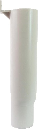 50 mm PP Smartline vaskemaskintrakt off white