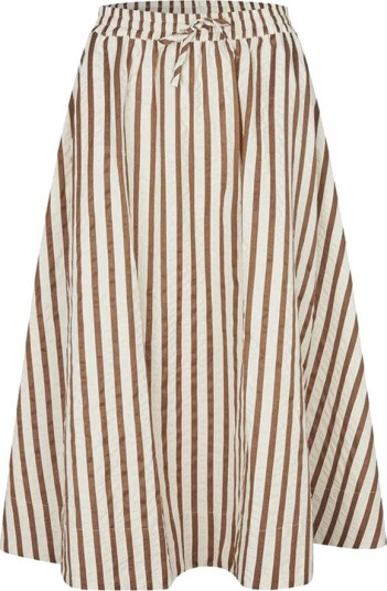 Lollys Laundry Bristolll Midi Skirt   Brown   XL