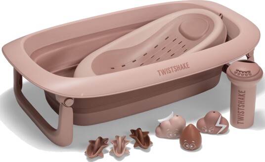 Twistshake Twistshake Bathtub Shower & Bath Cradle Rinser 6X Toys   Pink   ONE SIZE