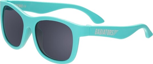 Babiators Solbriller - Navigator - Helt Turquoise - Babiators - 0-2 år (50-92) - Solbriller - Blå