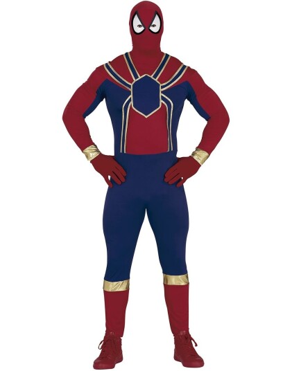 Spiderman Inspirert Superhelt Jumpsuit Herrekostyme Small Spiderman Inspirert Superhelt Jumpsuit Herrekostyme Small