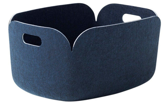 Muuto Restore oppbevaringskurv midnight blue Muuto Restore oppbevaringskurv midnight blue