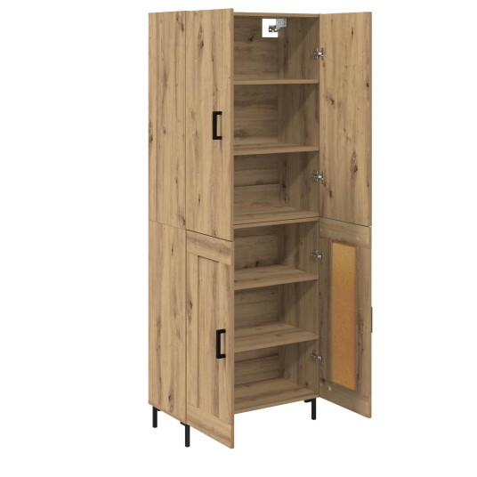  Høyskap Artisan Eik 69,5 x 34 x 180 cm Konstruert tre