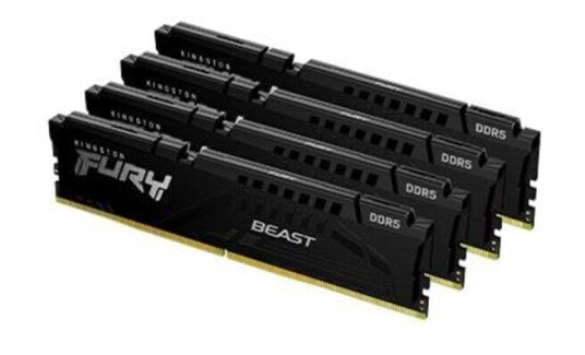 Kingston FURY Beast 64GB DDR5-5200 RAM Quad Channel CL40