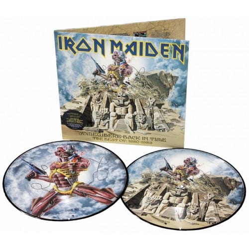 Iron Maiden Somewhere Back In Time The Best Of: 19801989 LP/Vinyl