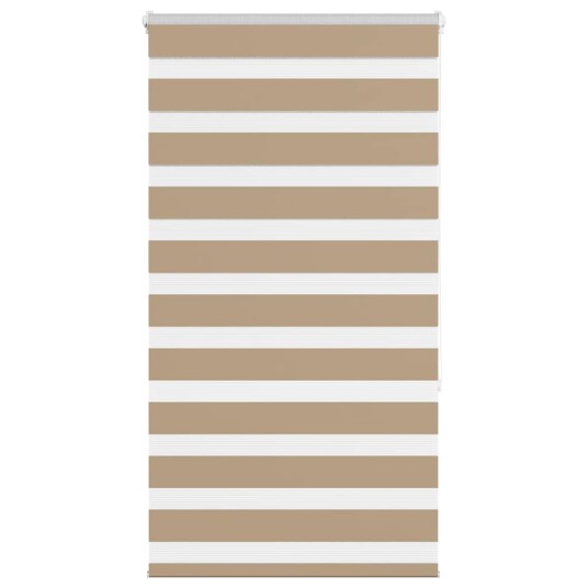 Sebragardin sandbrun 75x150 cm stoff bredde 70,9 polyester