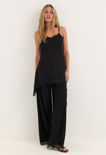 Bubbleroom Lace Detail Trousers