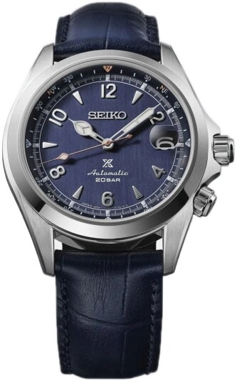 Seiko Herreklokke SPB531J1 Prospex Blå/Lær Ø39.5 mm