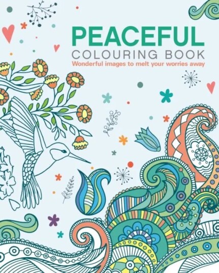 The Peaceful Colouring Book Av Tansy Willow
