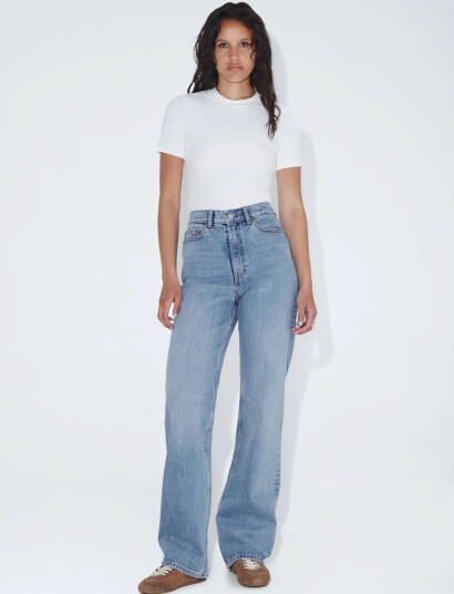 Dr Denim Echo High Straight - Blue - 31 x 34