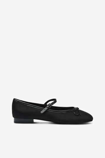 Mango Ballerinasko Cassie Svart