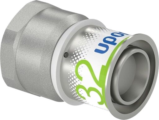 Uponor S-Press 32 mm Fittings med Innvendig Gjenge for Hydraulikk