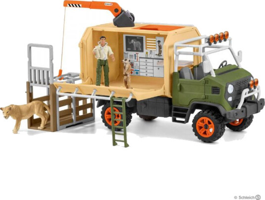 Schleich Redningslastbil med Dyreredningsset 42475