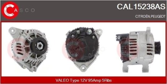 Dynamo CASCO CAL15238AS