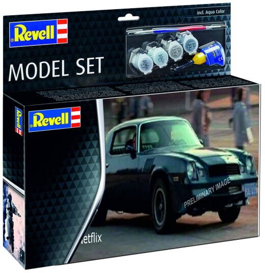 Revell Stranger Things Chevy Camaro Byggesett 1:25