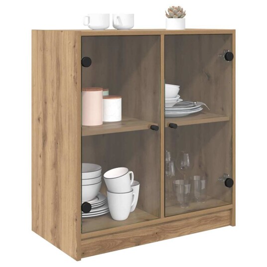 Sideskap Artisan Eik 68 x 37 x 75,5 cm Konstruert tre