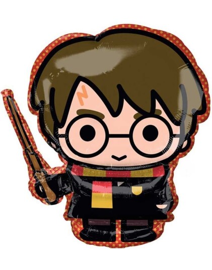 Harry Potter Ballongfigur i Folie 48x78 cm Harry Potter Ballongfigur i Folie 48x78 cm