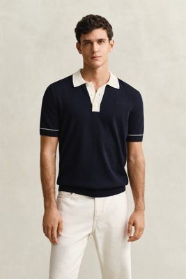 Pologenser i bomull og modal EVENING BLUE XXL Pologenser i bomull og modal EVENING BLUE XXL