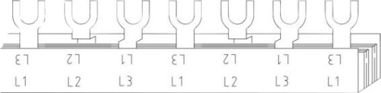 Eaton SAMLESKINNE 3-FAS+N 3-POL+N/4-POL - 1657122