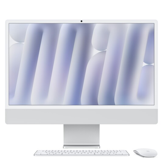 Apple iMac 24" M4 Stasjonær PC 4.5K 16GB RAM 512GB SSD Sølv Apple iMac 24" M4 Stasjonær PC 4.5K 16GB RAM 512GB SSD Sølv