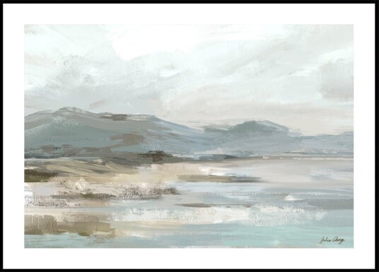 Gray Beige Seascape Plakat Plakat / 30x40cm Gray Beige Seascape Plakat Plakat / 30x40cm