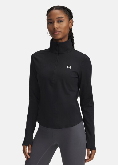 Under Armour Motion 1/2 Zip Emea Black L Trenings-T-Shirts