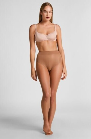 Hunkemöller Strømpebukse 15 Denier Core Control Beige