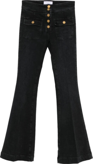 Seafarer Dame Jeans Svart W30,