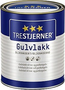 Trestjerner gulvlakk oljebasert halvblank 3 liter